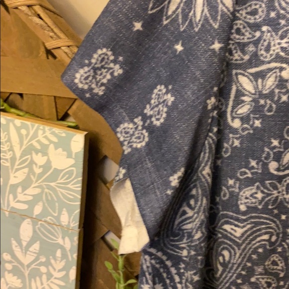 Bandana Western Country All Over Print Top - Picture 3 of 7